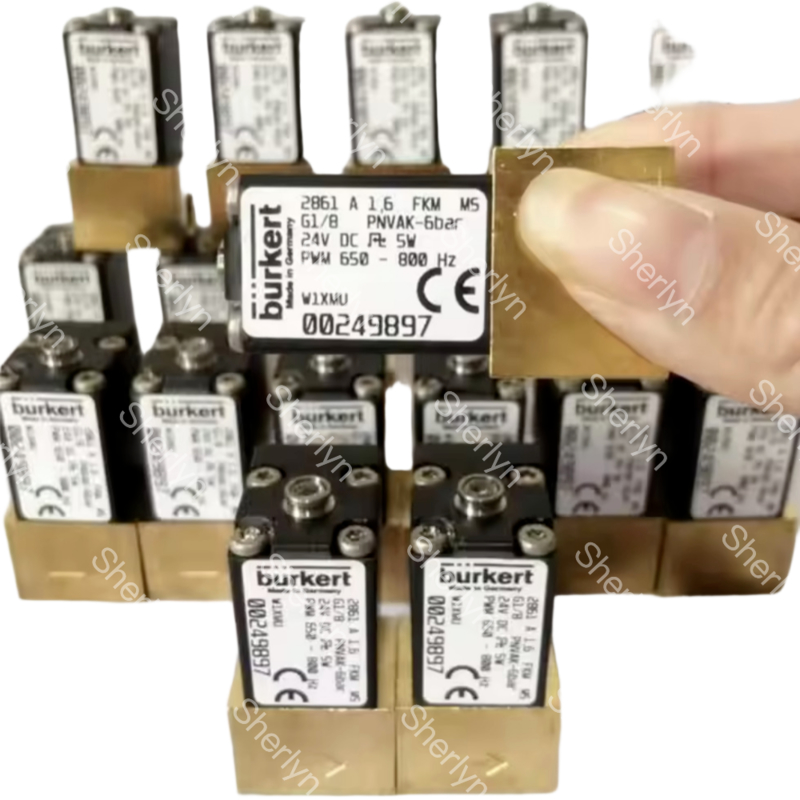 Burkert 6281 ประเภท 00221845 G1/2 NBR ผนึกคลองเหลือง AC24V