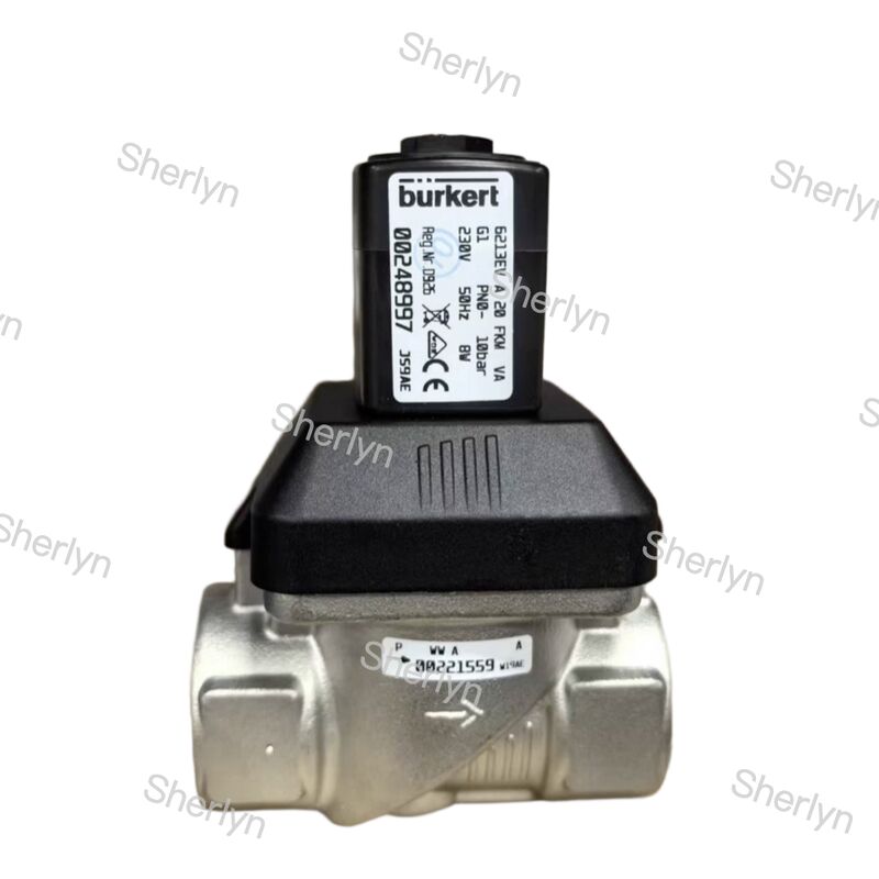 วาล์วแม่เหล็กไฟฟ้า BURKERT ชนิด 6281 G1 สแตนเลสทนต่อการเกิดออกซิเดชัน 00228395 AC220V