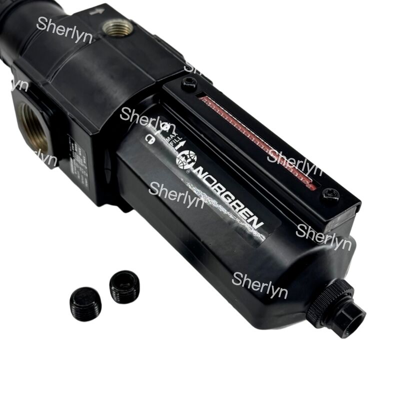 B74G Series B74G-4GK-AP1-RMN NORGREN ตัวกรองปรับแรงดัน 1/2" พอร์ต ISO G