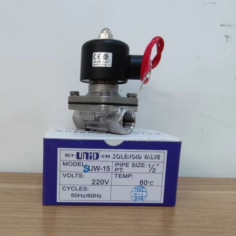 UNID SUW-50 วาล์วควาย, วาล์วน้ํา, วาล์วปนิวเมติก, วาล์วซอลีนอยด์ 2 นิ้ว DN50