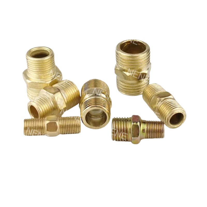 1/8" 1/4" Flat Mouth Union Reducing Adapter Connecting Fitting with Different Specifications on Both Ends เครื่องปรับการเชื่อมต่อที่มีความแตกต่างกันในทั้งสองปลาย