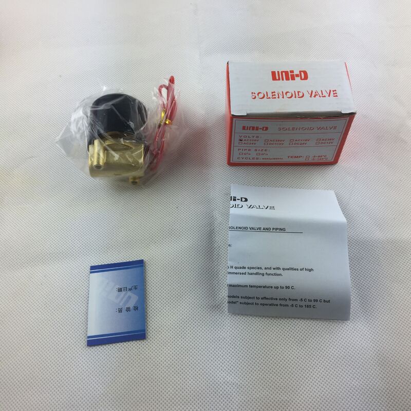 การลงทุน Cast ทองแดง พิล็อต diaphragm วาล์ว solenoid การใช้ coil สายทองแดงพิเศษ