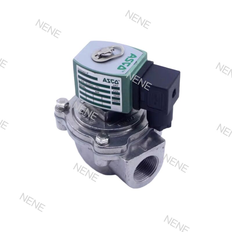 วาล์วพัลส์แบบนิวแมติก วาล์วพัลส์ ASCO SCG353G044 เกลียว G 3/4" วาล์วโซลินอยด์แบบพัลส์เจ็ทพร้อมรูเปิด 27 มม. สำหรับระบบกำจัดฝุ่นอุตสาหกรรม