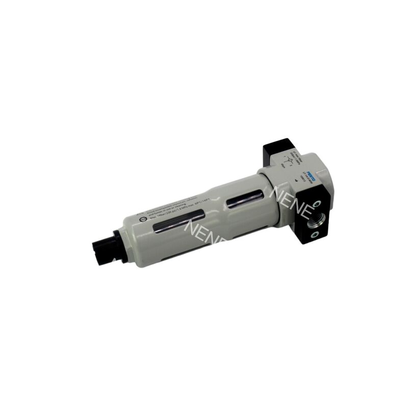 Festo LF-3/8-D-MINI-A 162608 ฟิลเตอร์สกัดสกัดซีนก์ 40 μm G3/8 1400L/min 22ml การระบายน้ําอัตโนมัติเต็ม 0.5-12 bar ฟิลเตอร์อากาศกด