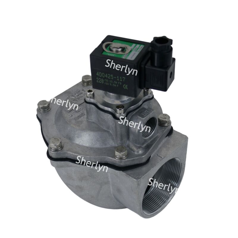 2-1/2 นิ้ว วาล์ว Diaphragm Port Threaded ASCO SCG353A051 353 ซีรีส์ การทําความสะอาดฝุ่นอุตสาหกรรม