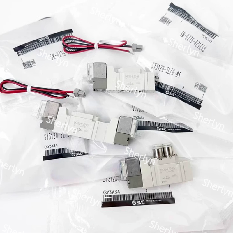 การควบคุมการใช้งานแบบมือ SMC SY3220-5LZD-M5 DC24V