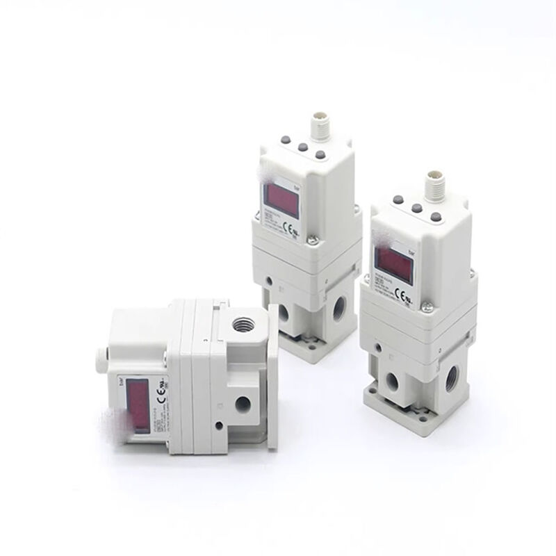 ITV1030-211 ITV1030-212 ITV1030-213 ซีรี่ย์ ITV1000 เป็น SMC compact electro-pneumatic proportional pressure regulator