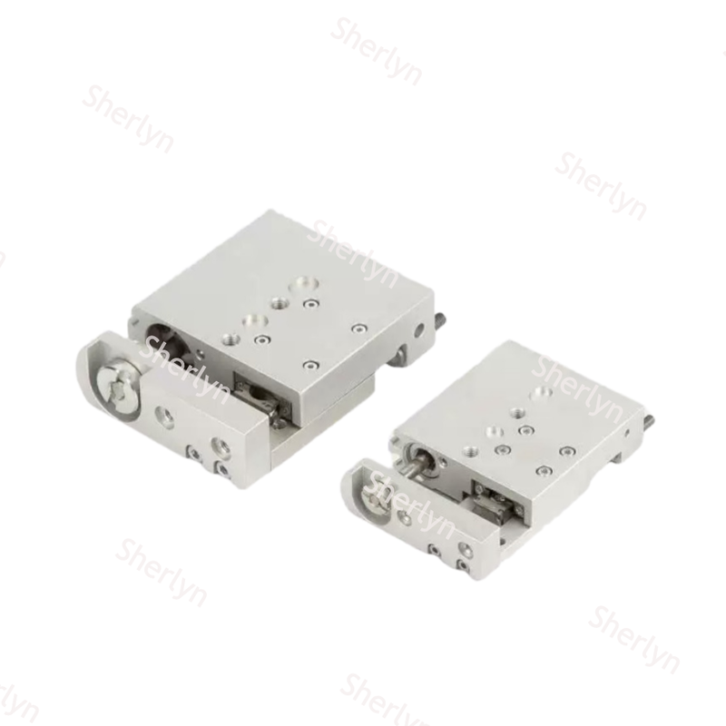 สเปซออปติมาสต์ มินิไลเนียร์ดริเวอร์ FESTO SLF-10-30-P-A 170507, 10Bore 30Stroke Oxidized อลูมิเนียมลูกบอลเบียริงนํากล่องด้วยการปรับปรุงปลาย Stop คูชั่น
