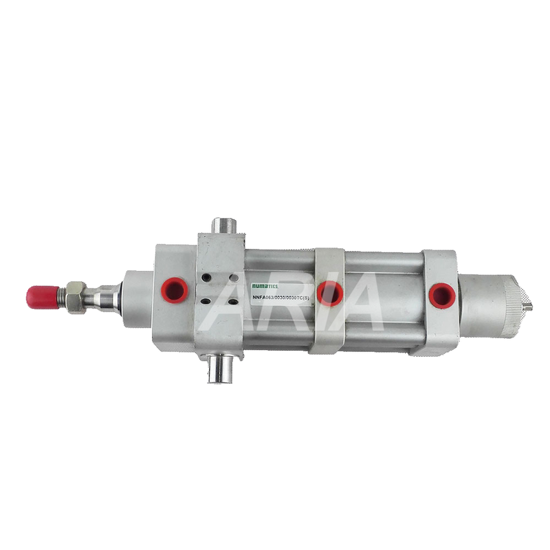 NNFA063/0050/0010TC(S) ISO 6432 มาตรฐานสากล ASCO วาล์วโซเลโนอิด NNS ซีรี่ย์ Double Acting Single Rod Ideal