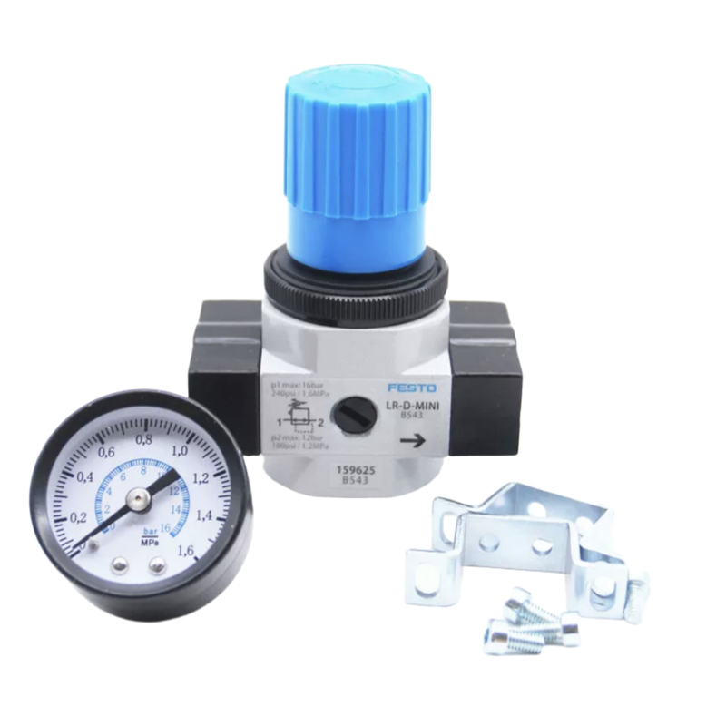 เครื่องควบคุมความดันที่มั่นคงในอุตสาหกรรม FESTO LR-3/4-D-MAXI-MPA