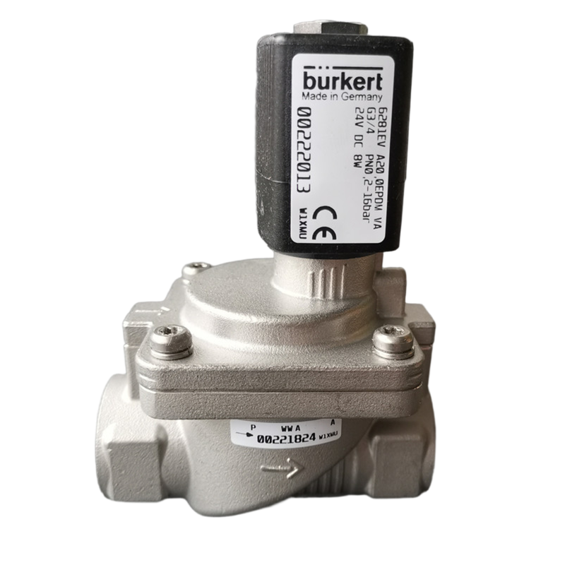 24V DC Air Valve เหมาะสําหรับอุตสาหกรรมปนูมาติก อุณหภูมิการทํางาน -30°C ถึง 90°C EPDM การปิดแน่นรวม 00222013