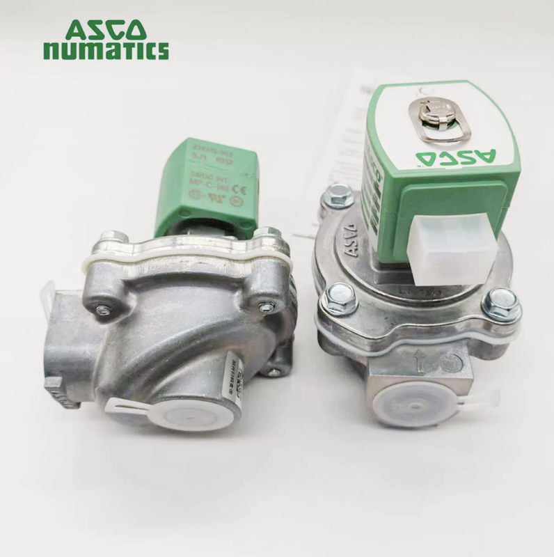 2.5" G Thread Angle Pulse Solenoid Valve SCG353G051 ASCO 353 ซีรีส์ อลูมิเนียม คอร์ปิวเตอร์เก็บฝุ่นขนาดใหญ่
