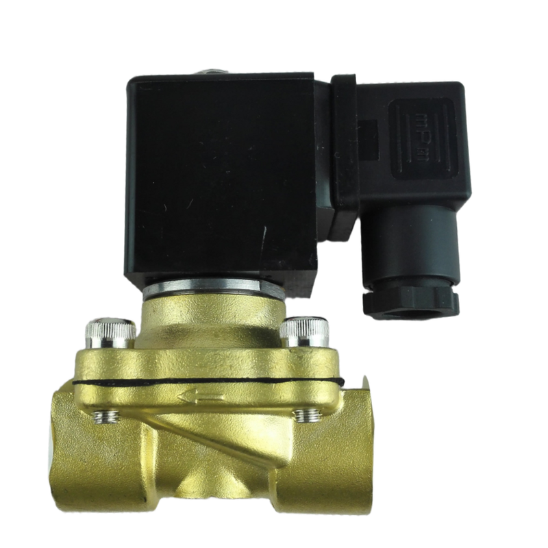 วาล์ววัสดุประปา NBR ด้วยสี่เหลี่ยมโค้ลทํางานที่ความแรงดัน DC12V ที่สมบูรณ์แบบสําหรับอุปกรณ์ Pneumatic และระบบควบคุมของเหลวอัตโนมัติ