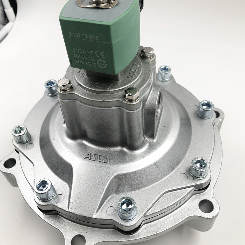 SCXR353G235 3.5inch Output Surge เพียงพอที่จะขับเคลื่อน 4 แอดป์เตอร์ ASCO Pulse Jet Valve With Solenoid Valve Actuation ออกแบบเพื่อการกําจัดฝุ่น