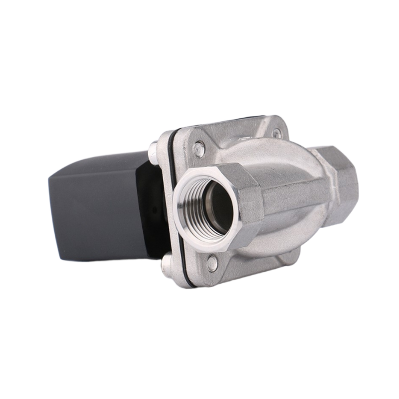 วาล์วน้ําสแตนเลส 12VDC วาล์วไฟฟ้า ทนต่อการกัดกร่อน เหมาะสําหรับสภาพแวดล้อมอุตสาหกรรมที่รุนแรง