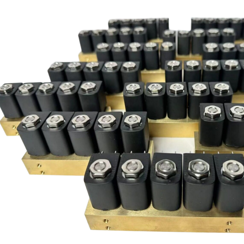 1/4' Port Size Pneumatic Solenoid Valve 1913BB302 การทํางานโดยตรงที่มีวัสดุ FKM Seal 2/2 Way เปิดปกติ