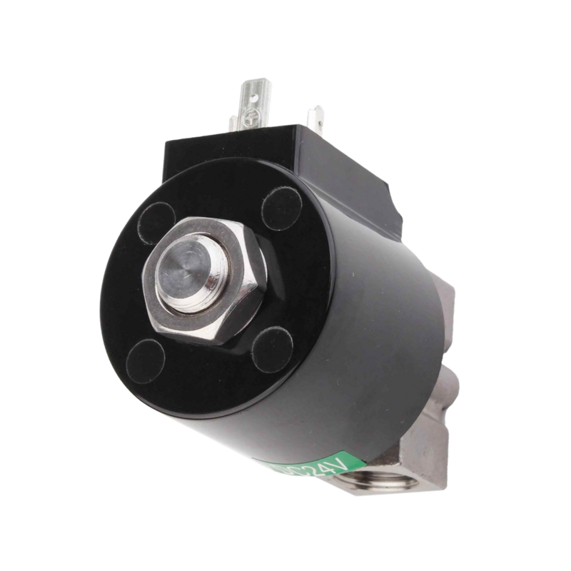 8.7AAS020B Port ขนาด 1/2 3/8 พนูเมติก Solenoid วาล์ว สแตนเลส 304 วัสดุร่างกาย