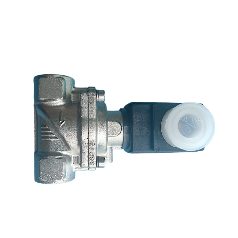 Burkert 6281 ซีรี่ย์ อุปกรณ์ควบคุมด้วยมือ 2/2 Way NC Servo Diaphragm Solenoid Valve G1/4 G3/8 Port ทนความร้อน FKM Seal โฮสติกสแตนเลส 10 มม