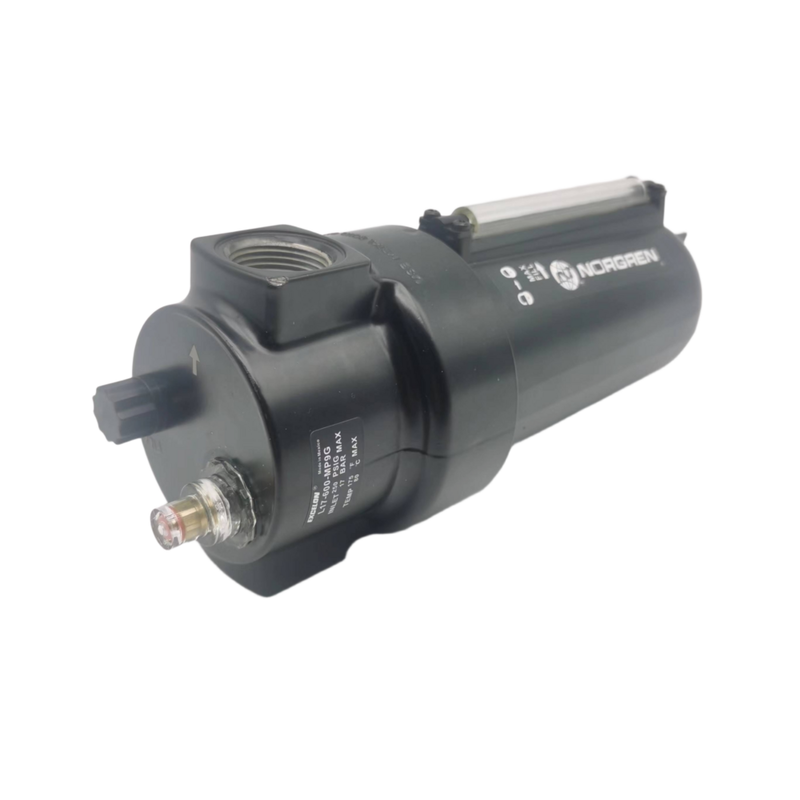 IMI Norgren อุปกรณ์บำรุงรักษาภาคสนาม อุปกรณ์สิ้นเปลืองนิวเมติก L17-A00-MP9G L17-B00-MP9G เครื่องหล่อลื่นแบบละอองน้ำมันขนาดใหญ่ ถังโลหะ ทนทานต่อแรงกระแทก สำหรับสภาพแวดล้อมการทำงานที่สมบุกสมบัน