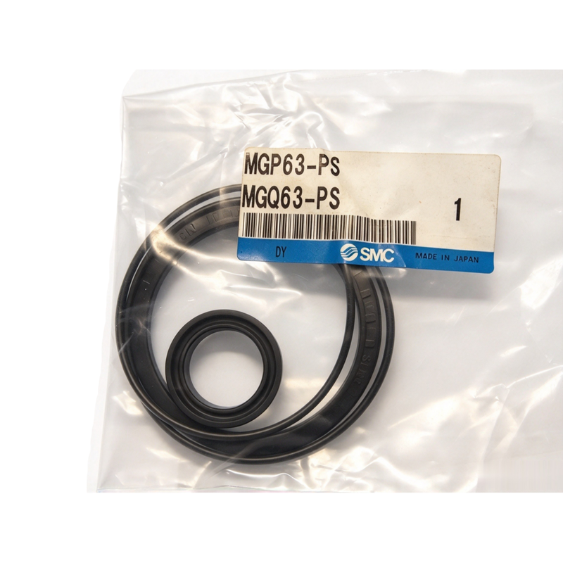 ชุดซีลอะไหล่กระบอกสูบนำร่อง SMC MGQ40-PS ซีรีส์ MGQ ทนทานต่อการสึกหรอ อะไหล่ซีลสำหรับตัวหยุดสายการผลิตและลิฟต์วัสดุหนัก การบำรุงรักษากระบอกสูบแบบนิวแมติก