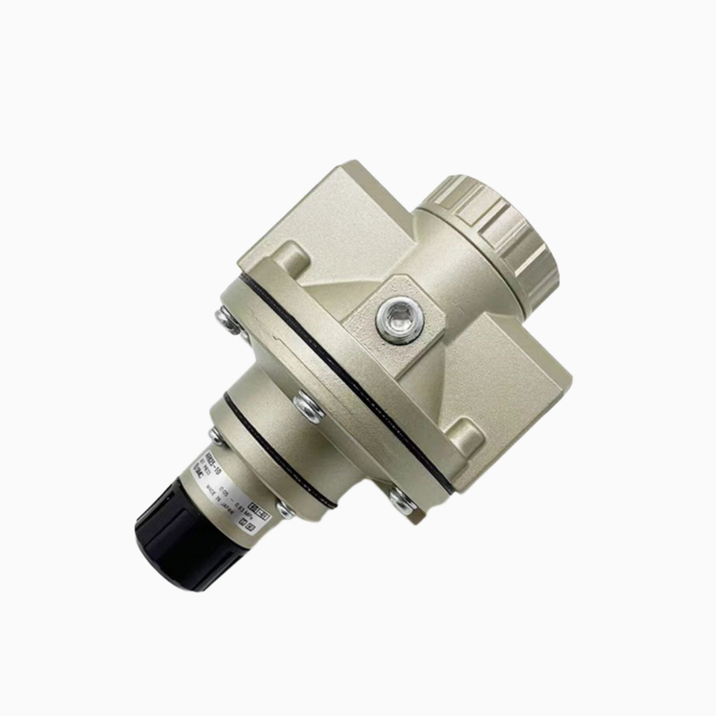 AR635-10 SMC ตัวควบคุมแรงดันลมอัดแบบควบคุมด้วยนำร่อง แรงดันต่ำ Rc1" 0.02-0.2 MPa วาล์วความแม่นยำ