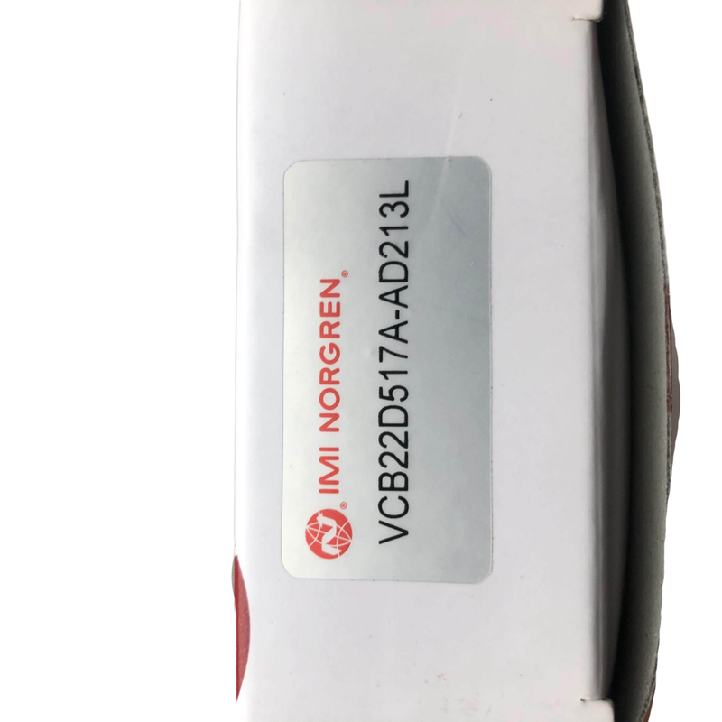 3350 ลิตร/นาที วาล์วโซลินอยด์ NORGREN VCB22D517A-AD213L อัตราการไหลสูง G1/2 24VDC 5/2 สปริงคืน วาล์วลูกสูบแบบนิวแมติก IP65 ตัวเรือนอลูมิเนียม