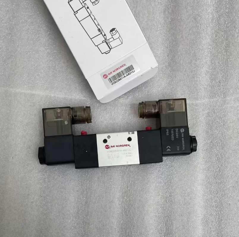 Norgren Pilot Spool Solenoid Valve VCB22B611A-AB213J G1/4 24VDC สําหรับสายการประกอบ OEM