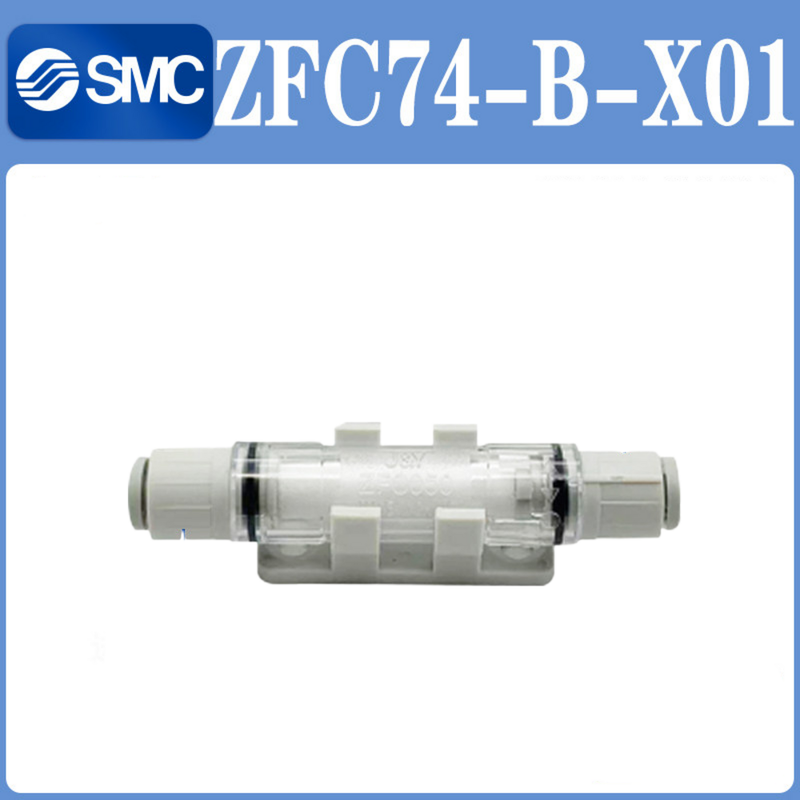 SMC ZFC74‑B‑X01 Negative Pressure Pneumatic Filter Polycarbonate Visual Housing Anti‑Rotation Lock Structure Air Nitrogen Medium For Automated Robotic Pick And Place Pipeline