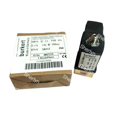 2/2 NC วาล์ว Solenoid กระทบตรง 00125304, G1/4 Inch Port, 3.0 Flow Oriffice, FKM วาล์วทองแดงปิด, 220V แอคพลังงานอุตสาหกรรม, ความดันการทํางาน 10bar