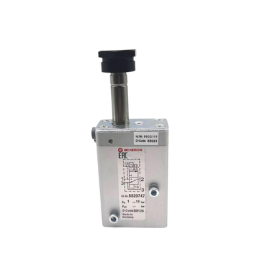 วาล์วโซเลนอยด์ NORGREN 8020747 วาล์วควบคุมทิศทางปนูมาติกอุตสาหกรรม G1/4 สปูล วาล์วโซเลนอยด์ที่มีการควบคุมด้วยมือ