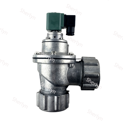 BFEC DMF-ZM-40 1.5" วาล์วโซลินอยด์แบบมุมฉากชนิดน็อต, วาล์วทำความสะอาดแบบพัลส์สำหรับถุงเก็บฝุ่น DN40