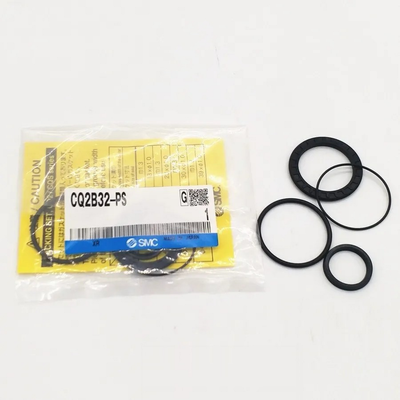 ชุดซีลกระบอกลม CQMB25 PS สำหรับกระบอกลมแบน SMC ขนาด 25 มม. ซีลยางยืดหยุ่นสูงรักษาแรงจับยึดที่มั่นคง